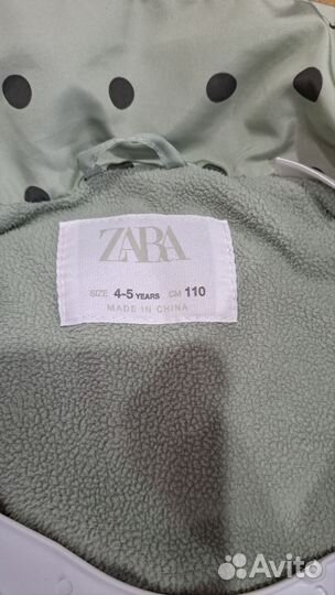 Куртка демисезонная 4-5 лет zara