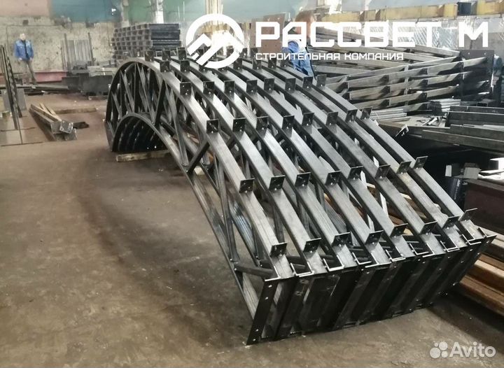 Фермы для арочных ангаров