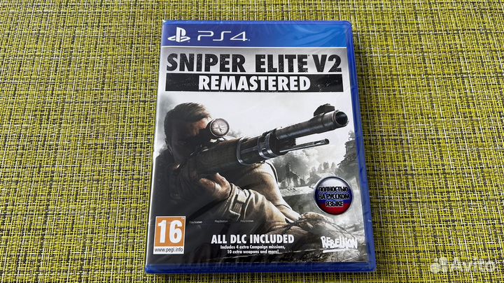 Sniper elite v2 remastered ps4 новый диск