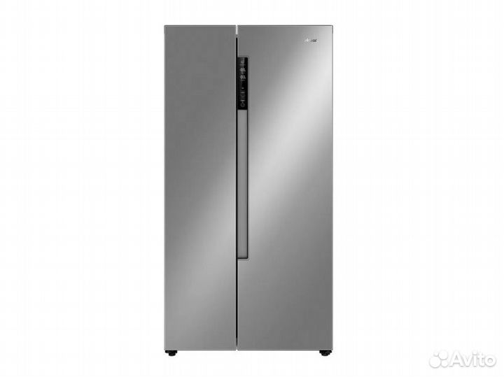 Холодильник 91 см Haier HRF-522DS6RU silver