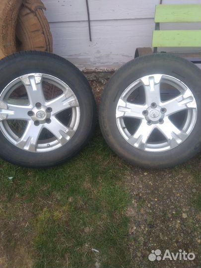 Литые диски r17 5x114 3 toyota rav4