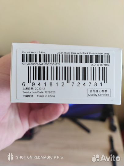 Смарт часы xiaomi watch 2 pro