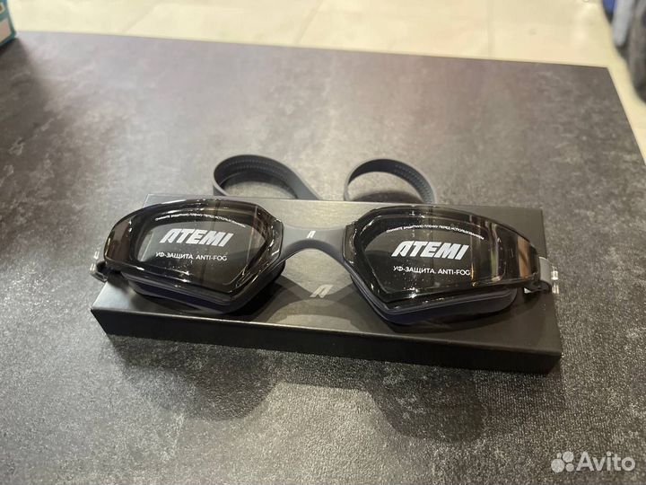 Серые очки для плавания Atemi: Элегантность и функ