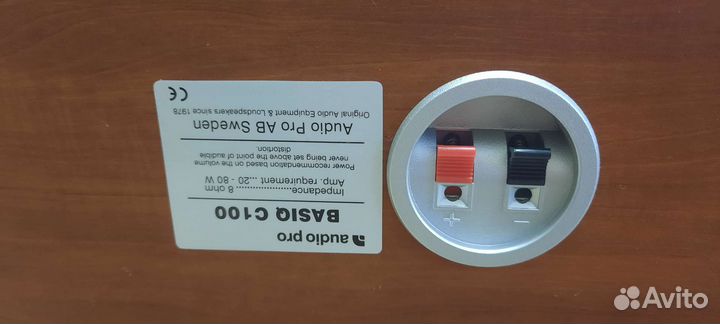 Акустические колонки компл. audio basic s100 с100