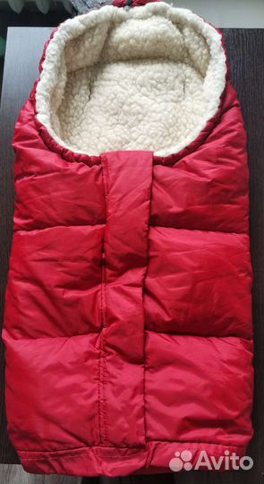 Конверт в коляску на овчине