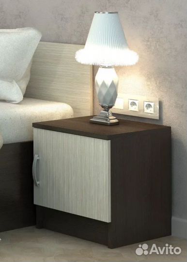 Бася тб 551 Тумба прикроватная (Венге/Дуб белфорт)