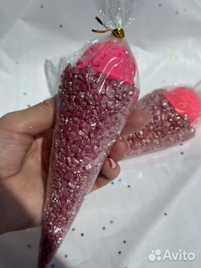 Морская соль для ванны с пеной