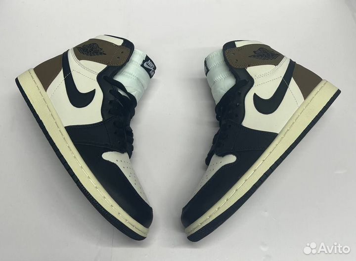 Кроссовки Nike Air Jordan 1 С Мехом Размеры 36-45