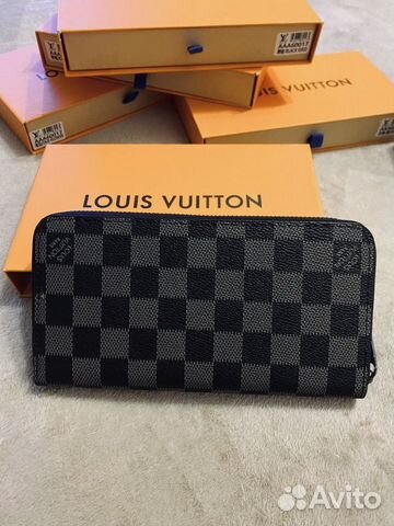 Мужское портмоне louis Vuitton канва