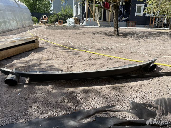 Диффузор на задний бампер Audi A5