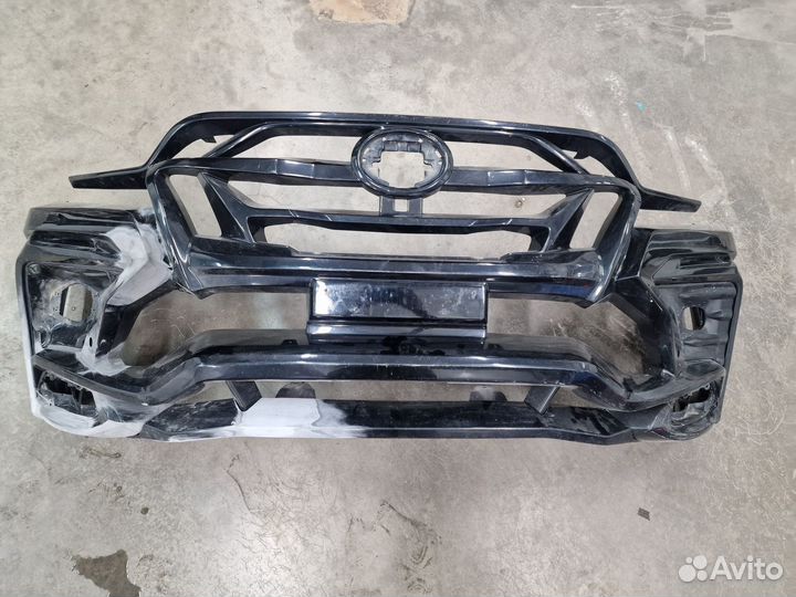 Бампер khann HRS Toyota Land Cruiser 200 2