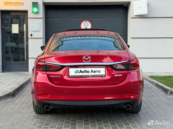 Mazda 6 2.5 AT, 2015, 69 350 км