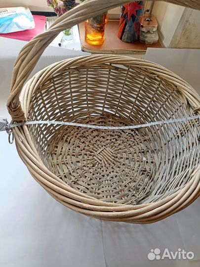 Большая круглая корзина