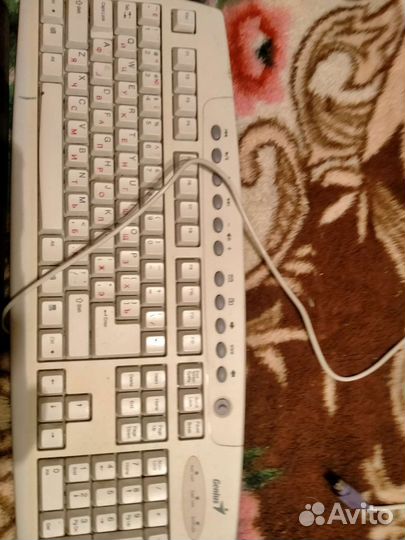 Клавиатура для компа 2 штуки рабочие бу