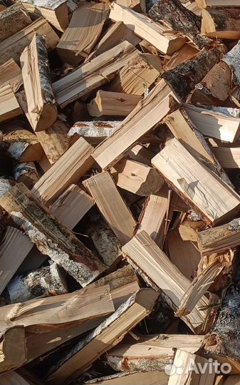 Дрова колотые берёзовые,дубовые