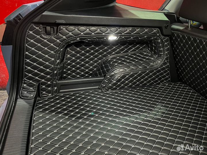 3Д коврики из экокожи 3D автопутешествия