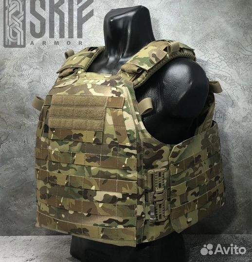 Бронежилет плитник плюс шлем