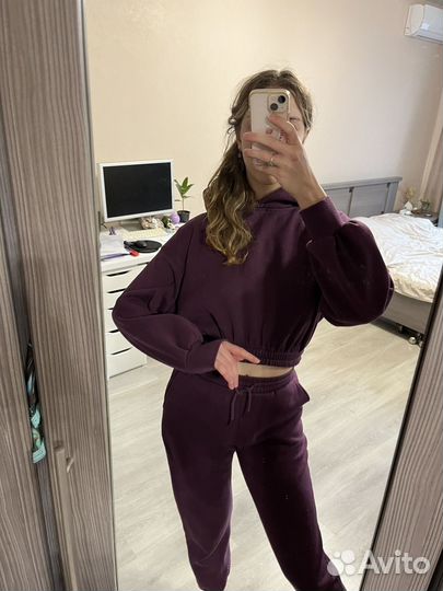 Костюм спортивный женский фиолетовый S