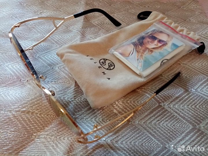 Очки солнцезащитные, зеркальные