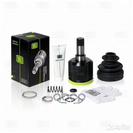 Шрус внутр.лев.fiat ducato 1994 1800 кг. GO2