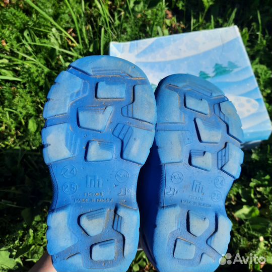 Сапоги детские утеплённые