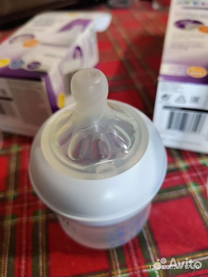 Бутылочки avent natural