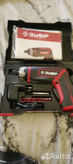 Шуруповер Зубр 30шм 3.6 ли
