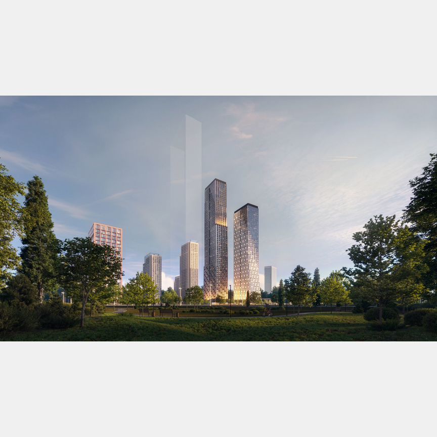 4-к. квартира, 90,9 м², 44/64 эт.