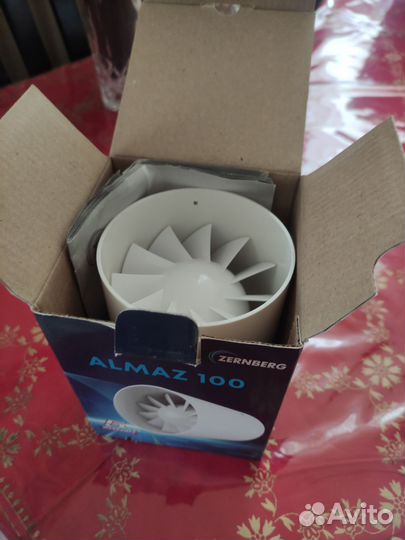 Вентилятор канальный almaz 100