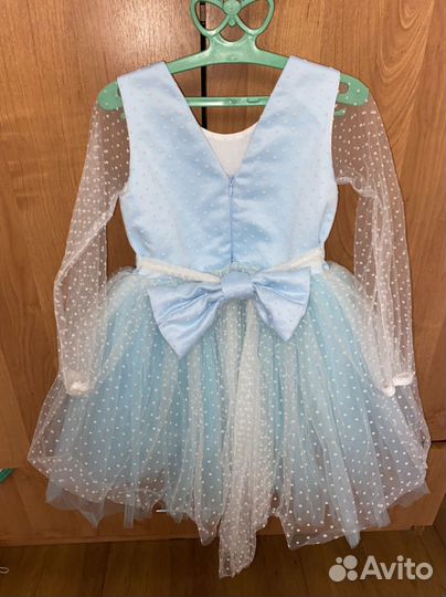 Платье снежинки 98-104