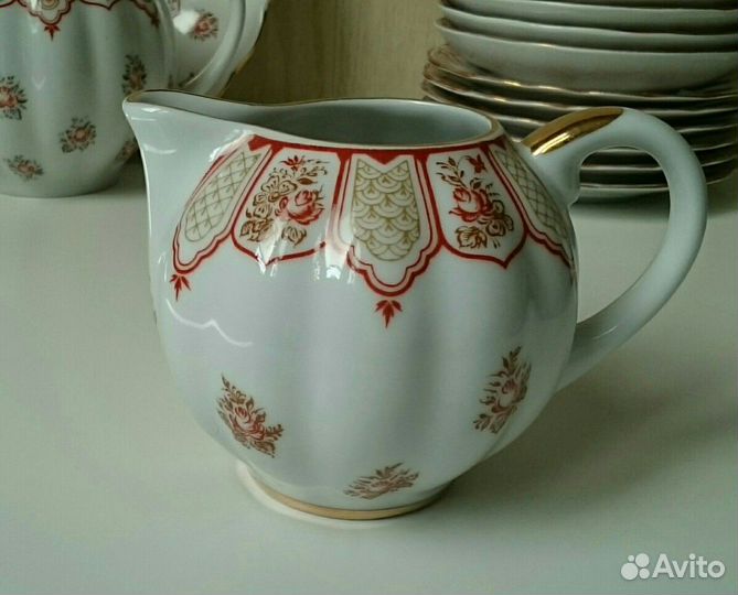 Винтаж СССР Фарфор лфз Сервиз на доборы Бокал