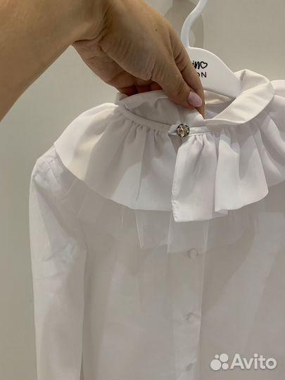 Блузка школьная 146 новая