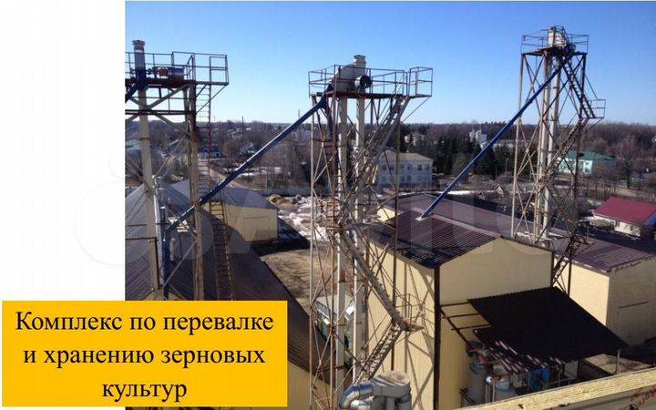 Комплекс по перевалке и хранению зерна 14000 м²