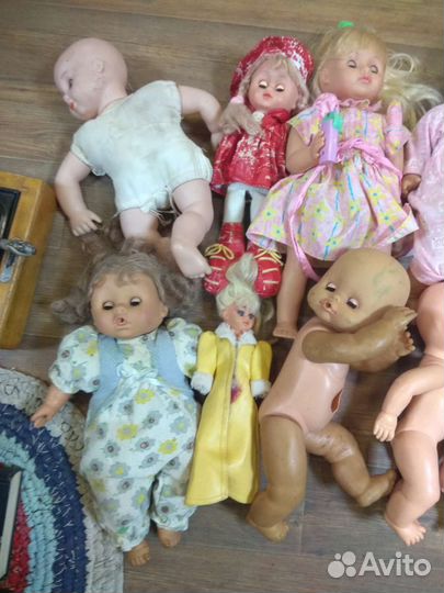 30 кукол и пупсов пакетом
