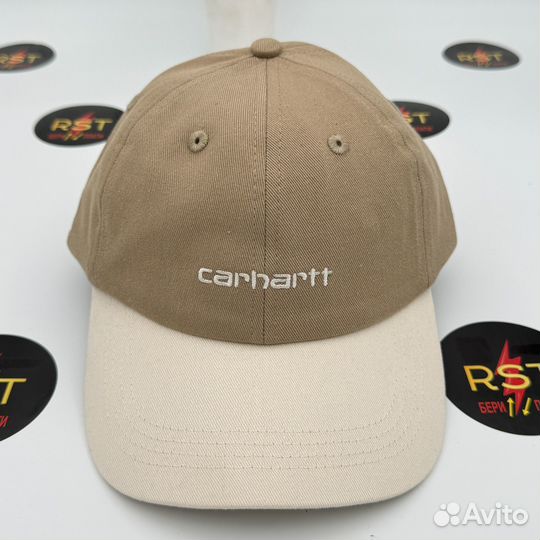 Кепка Carhartt 2 2023 кремово-бежевая