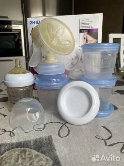 Молокоотсос ручной philips avent