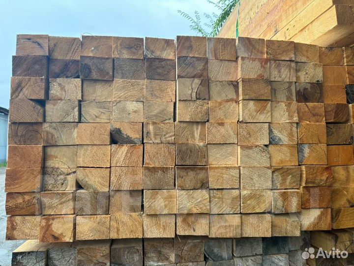 Брус 70х100х4000. Ель 1-2 сорт