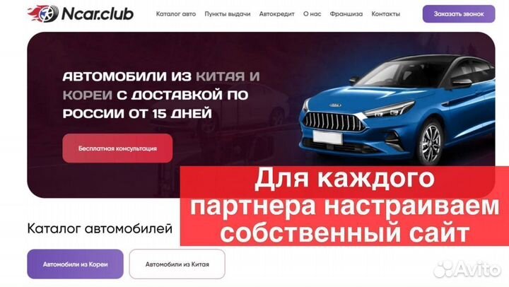 Франшиза пункт выдачи авто. Купить готовый бизнес