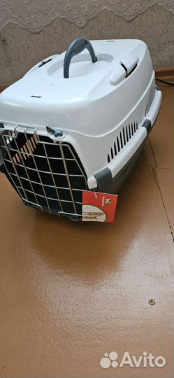 Переноска для животных пластиковая