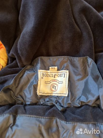 Зимнее пальто для девочки 110-116