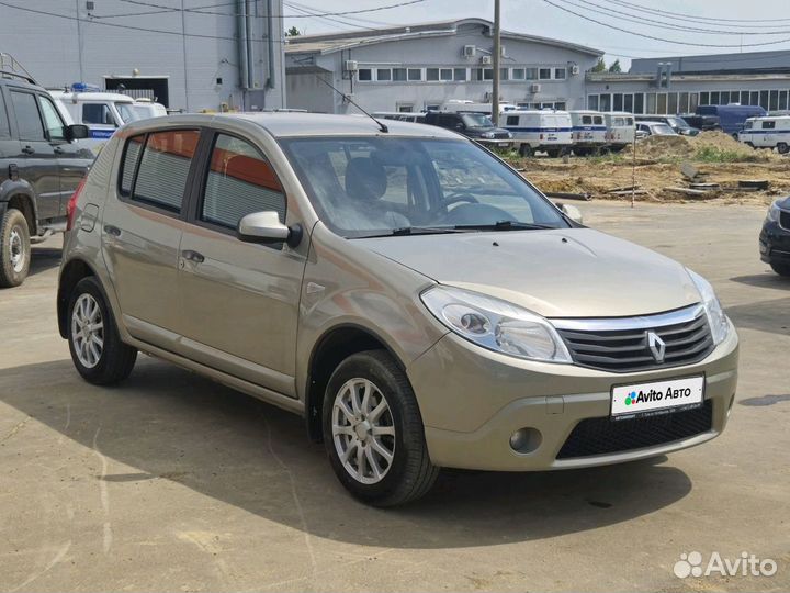 Renault Sandero 1.6 МТ, 2010, 214 000 км