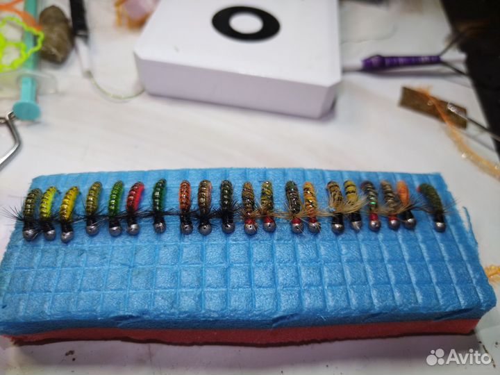 Набор мушек на хариуса 2