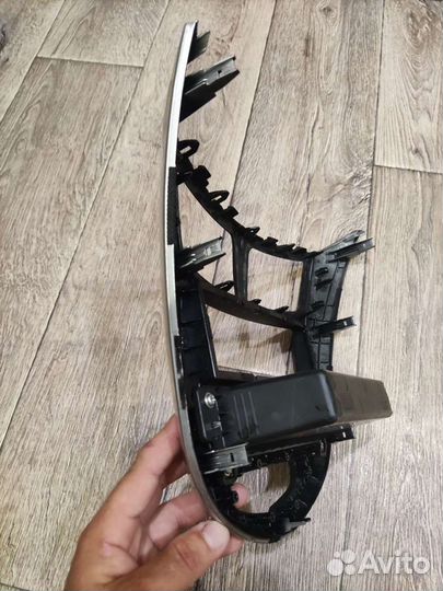 Рамка на магнитолу hyundai solaris