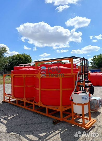 Транспортная кассета с полным сливом 15000л (3х500