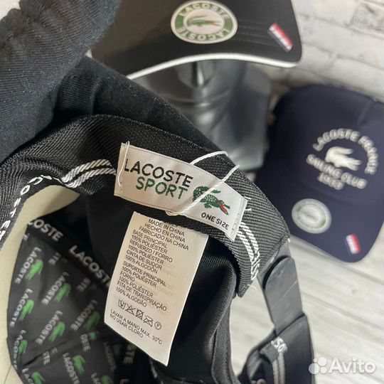 Бейсболка lacoste новая