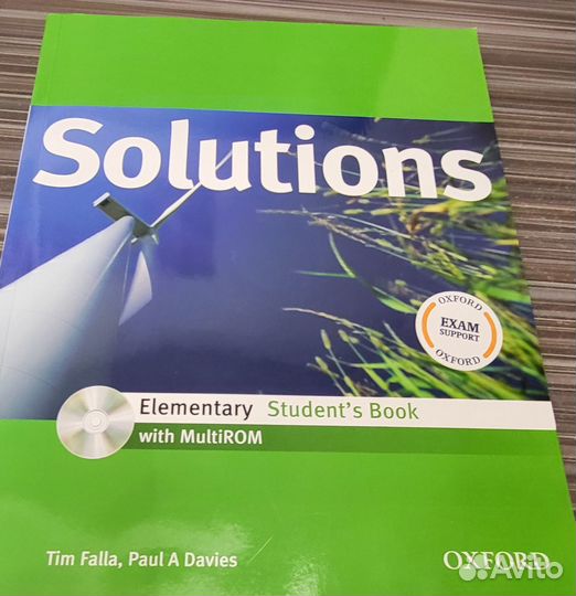 Solutions elementary (учебник, диск,тетрадь)