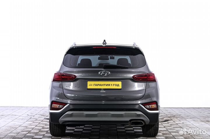 Hyundai Santa Fe 2.0 AT, 2020, 102 000 км