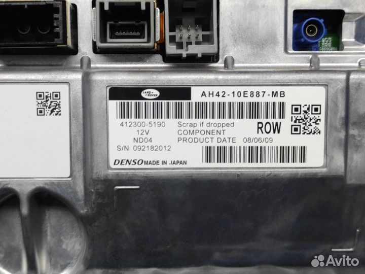 Дисплей информационный Range Rover Vogue 3 L322