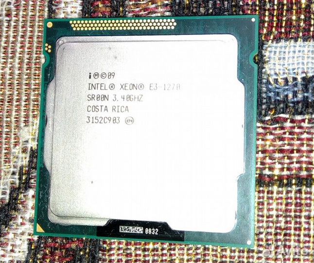 Intel i7-2600 SandyBridge-аналог Xeon E3-1270