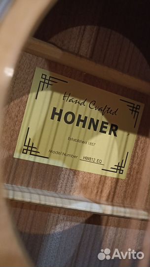 Электроакустическая 12 струн гитара aosen doc 812